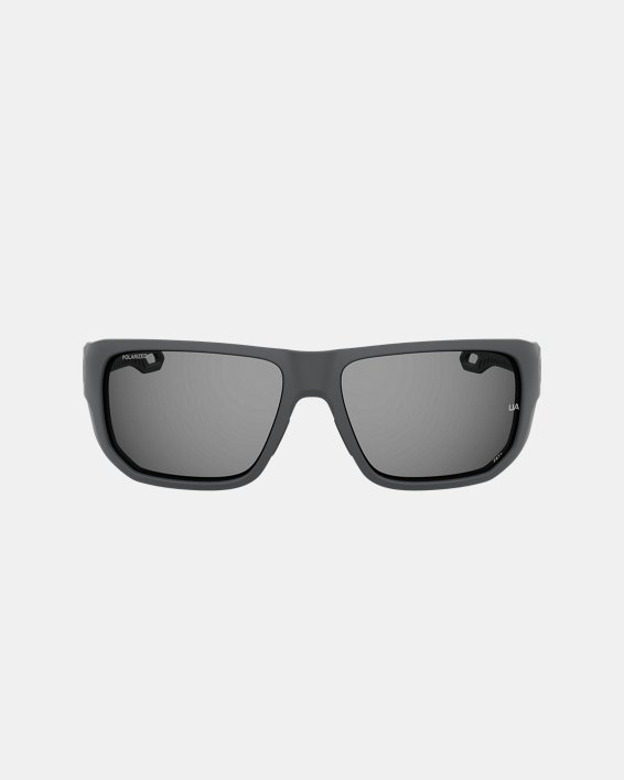 Men's UA Attack 2 ANSI Polarized Sunglasses, Gray, pdpMainDesktop image number 1